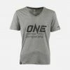 ONEFC ONE Championship V Neck Warrior Tee (Gray) Men 1 ONEFC ONE Championship V Neck Warrior Tee (Gray) Men