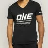 ONEFC ONE Championship V Neck Warrior Tee (Black)