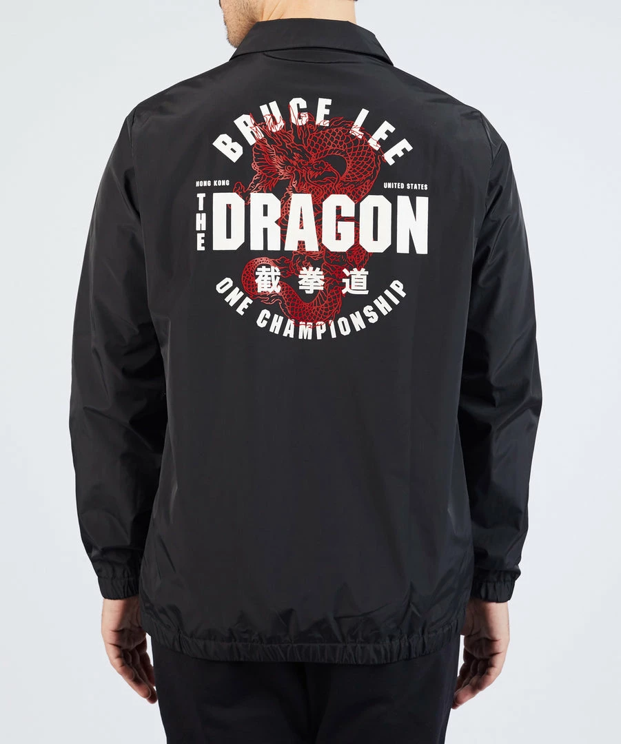 ONE Championship Bruce Lee "The Dragon" Coach Jacket Men 4 ONE Championship Bruce Lee "The Dragon" Coach Jacket Men