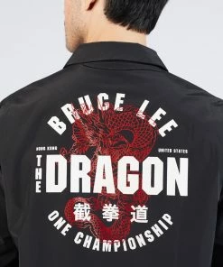 ONE Championship Bruce Lee "The Dragon" Coach Jacket Men 11 ONE Championship Bruce Lee