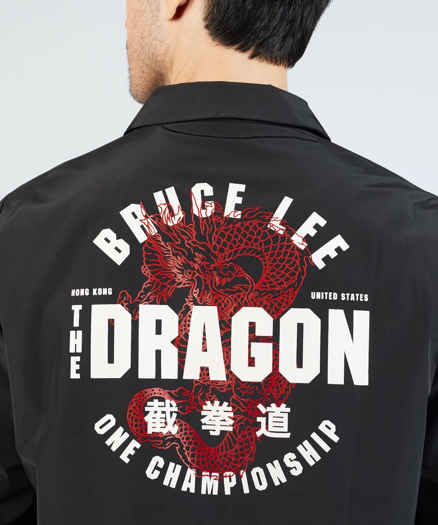 ONE Championship Bruce Lee "The Dragon" Coach Jacket Men 6 ONE Championship Bruce Lee "The Dragon" Coach Jacket Men
