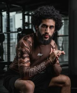 ONE Championship Elite Pro Rash Guard - Desert Camo Men