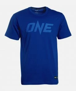 ONE Championship Men ONE Blue Monotone Logo Tee