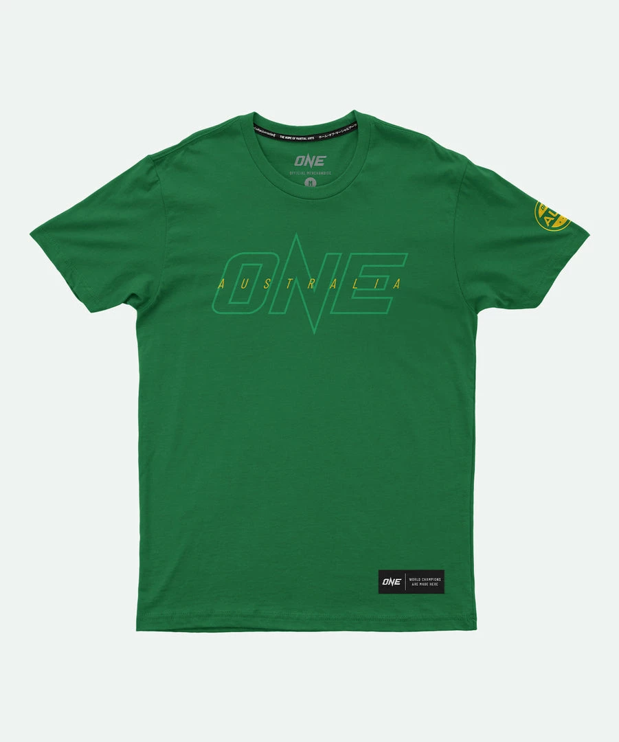 ONE Championship ONE Australia Logo Tee 3 ONE Championship ONE Australia Logo Tee