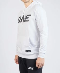 ONE Championship Men ONE White Logo Pullover Hoodie