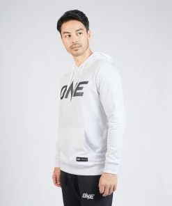 ONE Championship Men ONE White Logo Pullover Hoodie