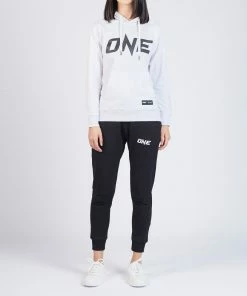 ONE Championship Men ONE White Logo Pullover Hoodie