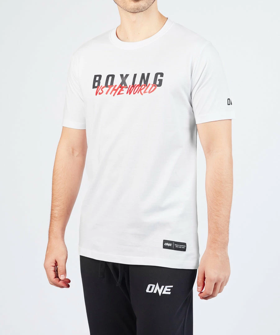 ONE Championship Boxing Vs The World Tee Men 3 ONE Championship Boxing Vs The World Tee Men