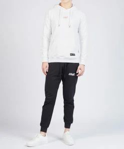 ONE Championship ONE Signature Logo Pullover Hoodie (White)