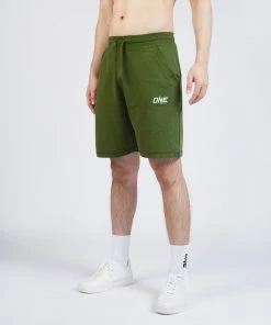 ONE Championship ONE Logo Jogger Shorts (Khaki Green) Men