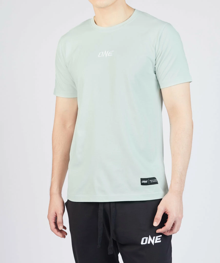 ONE Championship ONE Signature Logo Tee (Sage Green) 3 ONE Championship ONE Signature Logo Tee (Sage Green)