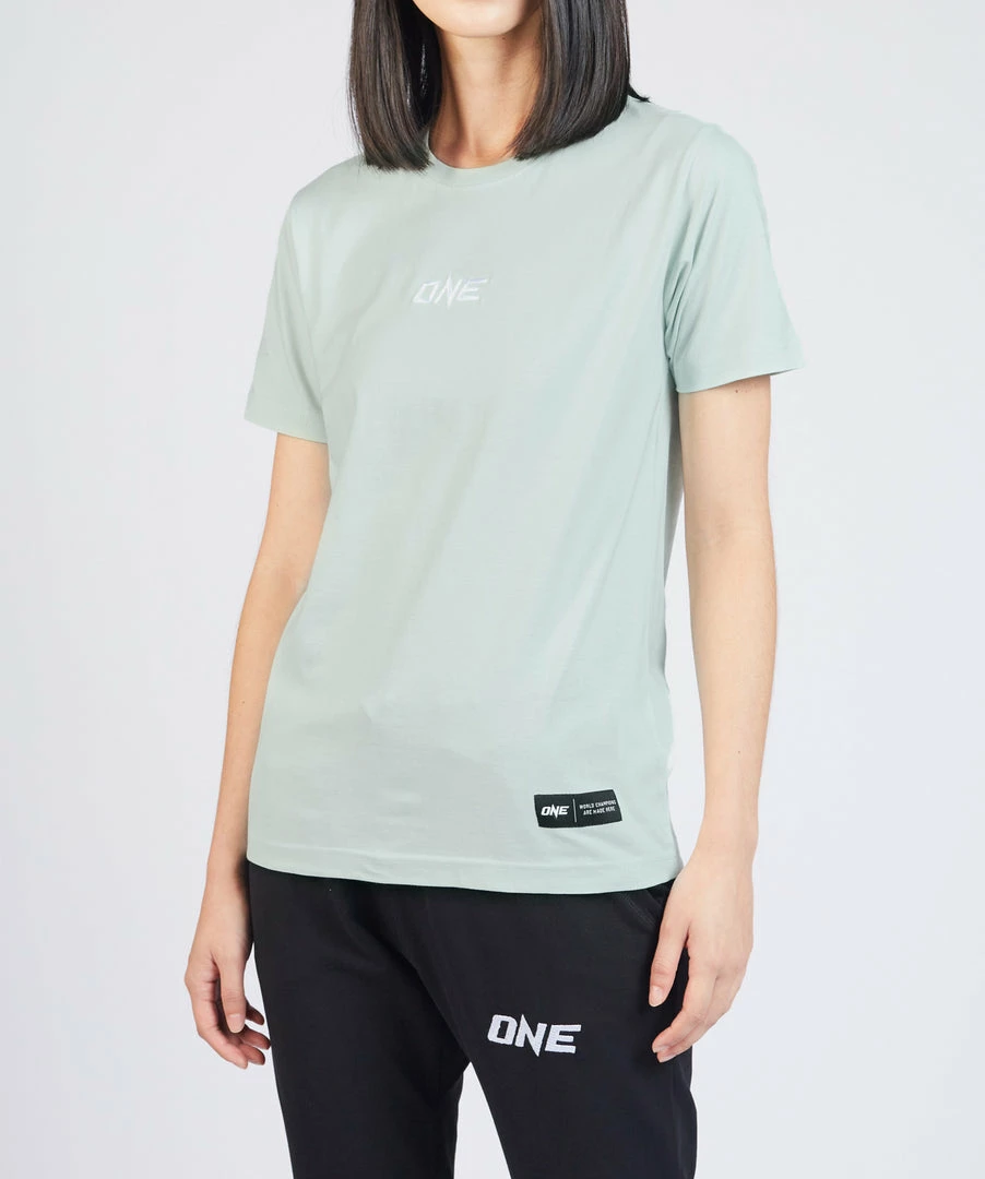 ONE Championship ONE Signature Logo Tee (Sage Green) 7 ONE Championship ONE Signature Logo Tee (Sage Green)