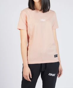 ONE Championship Men ONE Signature Logo Tee (Peach Pink)