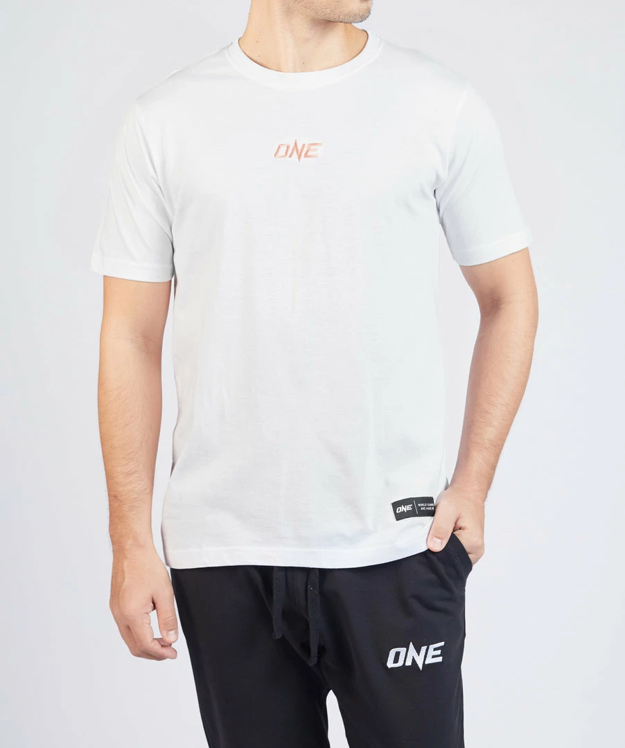 ONE Championship ONE Signature Logo Tee (White) 3 ONE Championship ONE Signature Logo Tee (White)