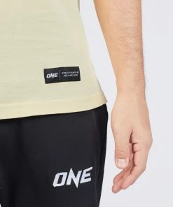 ONE Championship Men ONE Signature Logo Tee (Butter Yellow)