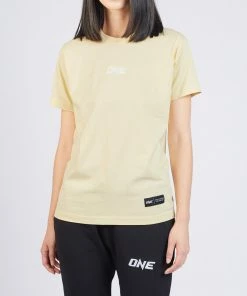 ONE Championship Men ONE Signature Logo Tee (Butter Yellow)