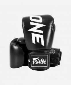 ONE X Fairtex Boxing Gloves (Black) Men