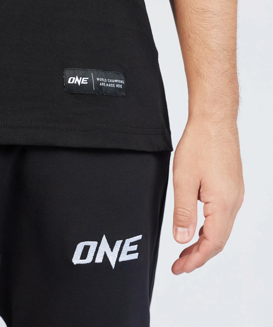 ONE Championship ONE Gold Metallic Logo Tee Men 7 ONE Championship ONE Gold Metallic Logo Tee Men