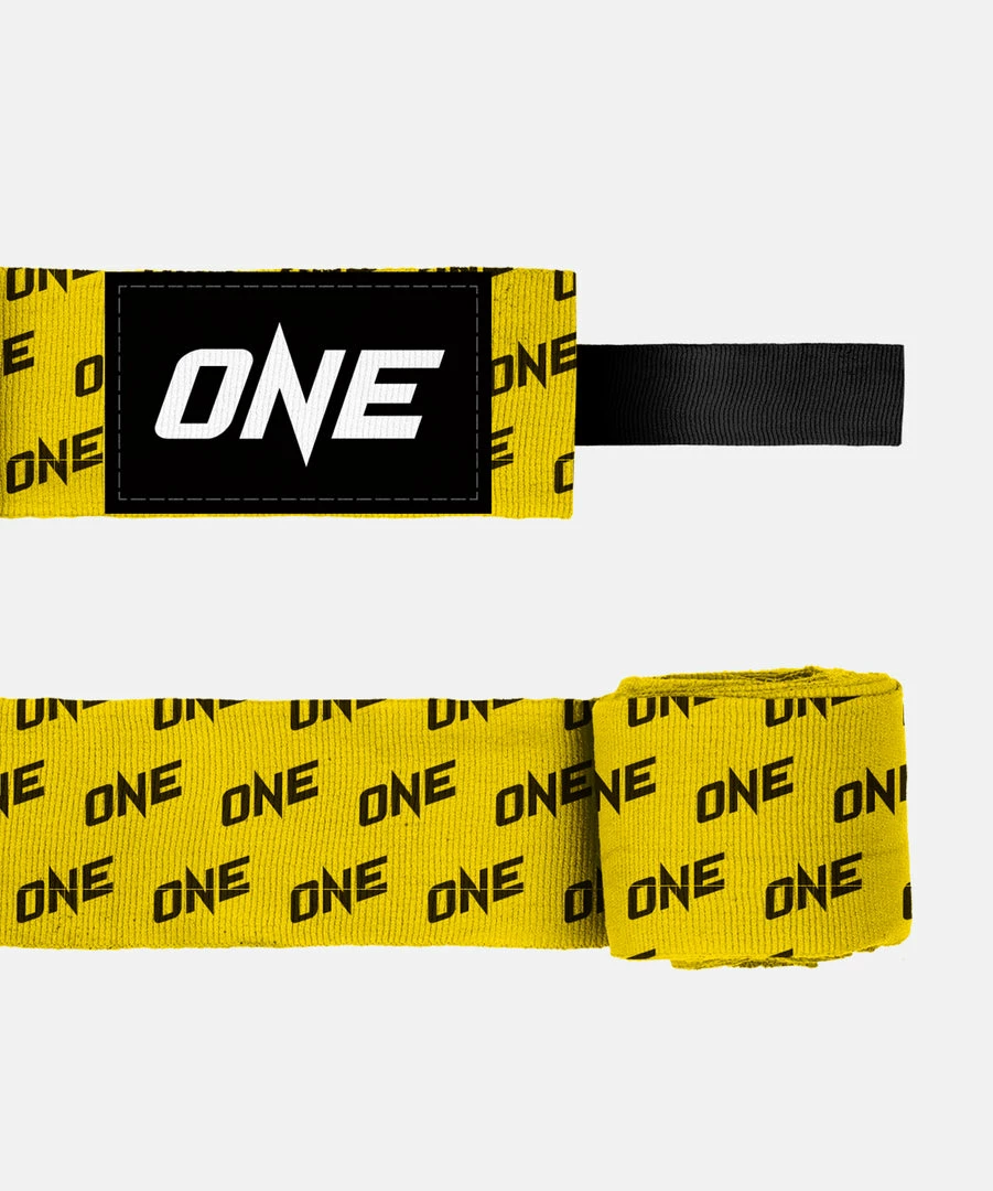 ONE Championship ONE Hand Wraps 4.5m (Yellow) Men 3 ONE Championship ONE Hand Wraps 4.5m (Yellow) Men