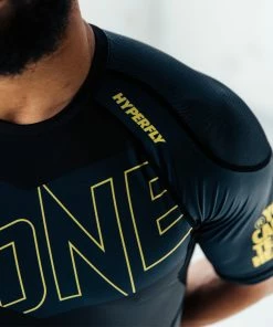 ONE X Hyperfly ProComp Supreme Rash Guard S/S (Black/Grey)