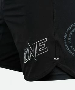 ONE X Hyperfly Icon Combat Shorts (Black) Men