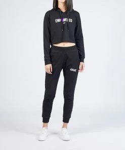 ONE Championship Women Empowered Crop Hoodie (Black) 9 ONE Championship Women Empowered Crop Hoodie (Black)