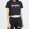 ONE Championship Women Empowered Crop Tee (Black)