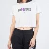 ONE Championship Empowered Crop Tee (White) Women