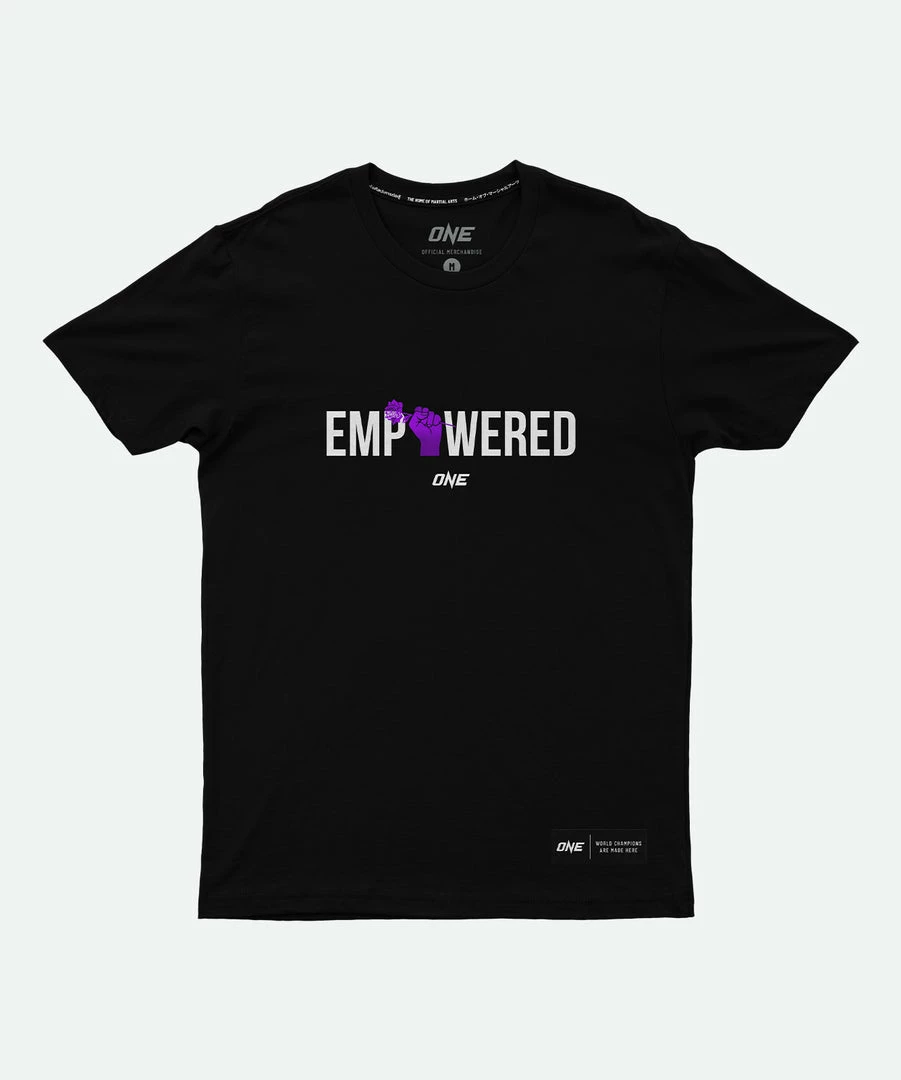 ONE Championship Men Empowered Tee (Black) 3 ONE Championship Men Empowered Tee (Black)