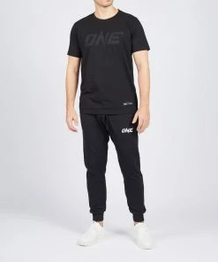 ONE Championship ONE Black Monotone Logo Tee Men