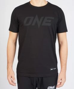 ONE Championship ONE Black Monotone Logo Tee Men