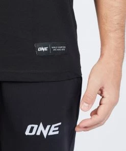 ONE Championship ONE Black Monotone Logo Tee Men