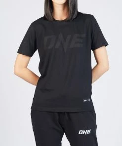 ONE Championship ONE Black Monotone Logo Tee Men