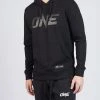 ONE Championship ONE Black Monotone Pullover Hoodie Men