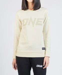 ONE Championship Men ONE Cream Logo Sweatshirt 16 ONE Championship Men ONE Cream Logo Sweatshirt