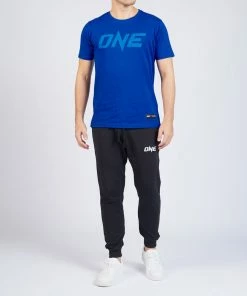 ONE Championship Men ONE Blue Monotone Logo Tee