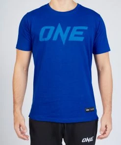 ONE Championship Men ONE Blue Monotone Logo Tee