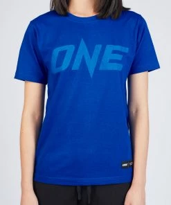 ONE Championship Men ONE Blue Monotone Logo Tee