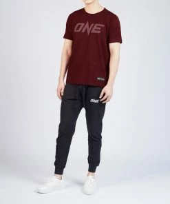 ONE Championship ONE Maroon Monotone Logo Tee