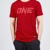 ONE Championship Men ONE Red Monotone Logo Tee