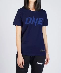 ONE Championship ONE Navy Monotone Logo Tee Men