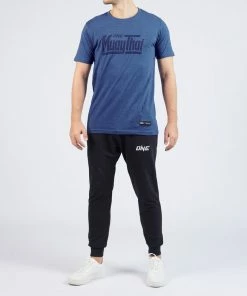 ONE Championship Muay Thai Classic Blue Tee Men