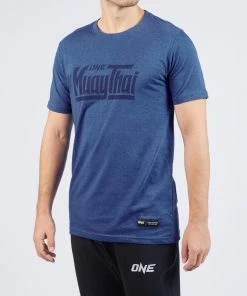 ONE Championship Muay Thai Classic Blue Tee Men