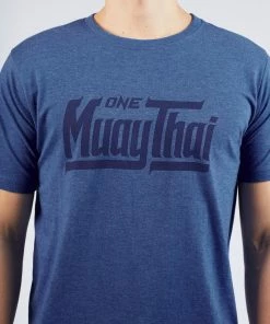 ONE Championship Muay Thai Classic Blue Tee Men