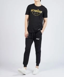 ONE Championship Muay Thai Gold Typography Tee Men
