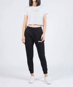 ONE Championship Women Muay Thai Silver Typography Crop Tee