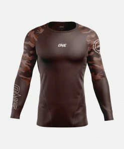 ONE Championship Elite Pro Rash Guard - Desert Camo Men