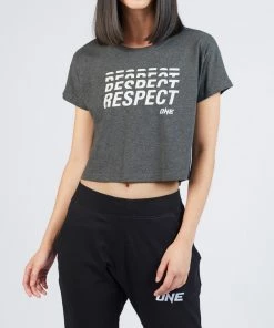ONE Championship Respect Crop Tee Women