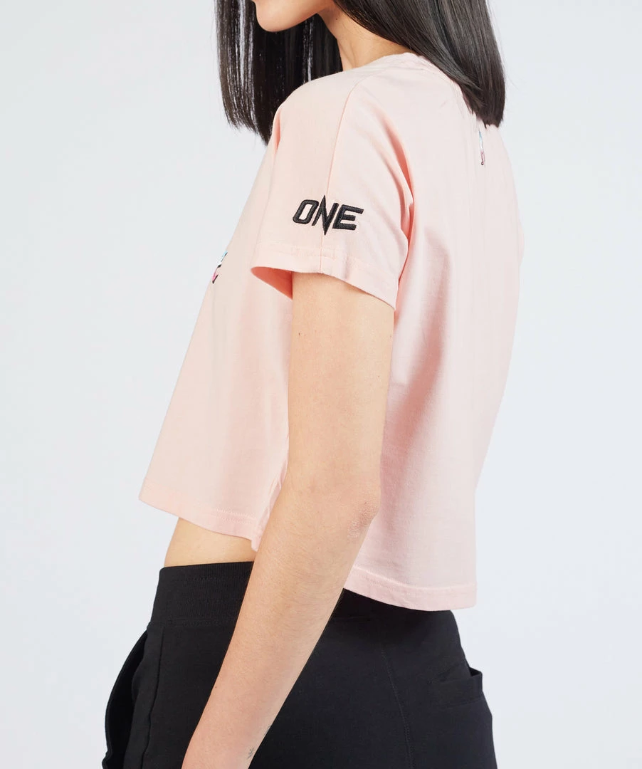 ONE Championship Stamp Fairtex "Stamp Dance" Crop Tee 5 ONE Championship Stamp Fairtex "Stamp Dance" Crop Tee