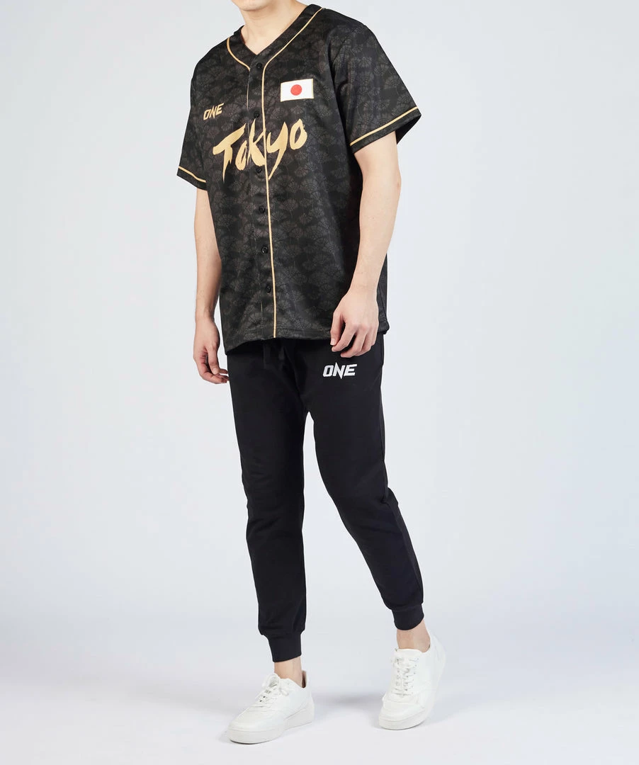 ONE Championship Men ONE Tokyo Baseball Jersey 7 ONE Championship Men ONE Tokyo Baseball Jersey